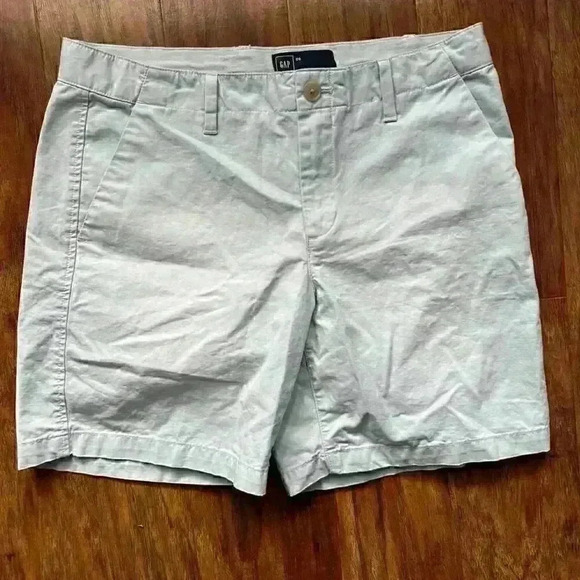 GAP Pants - GAP Shorts With Pockets Size 6 Gray/Blue Blue